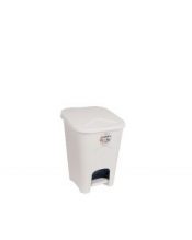 16 Litre Pedal Bin White