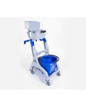 Quick Response Trolley, Bucket & Wringer For Socket Mopping