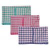 Coloured Check Tea Towel