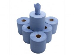 Centrefeed Wiper Roll Blue