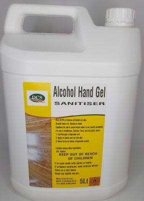 Hand Sanitiser Alko Gel -Refill 5 Litre- Robert Scott Hygiene